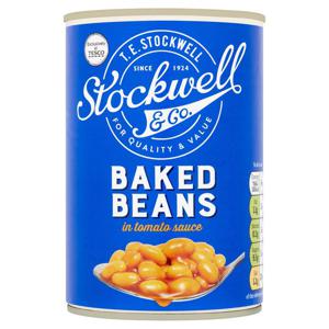 Stockwell & Co Baked Beans In Tomt Sce 420g