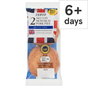 Tesco 2 Mini Melton Mowbray Pork Pies 100G