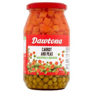 Dawtona Carrots With Peas 510G