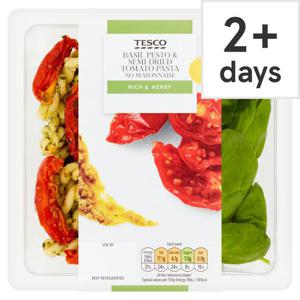 Tesco Pesto Pasta With Semi Dried Tomatoes 225G