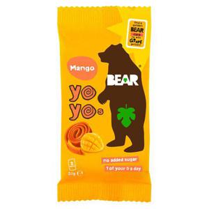 Bear Pure Fruit Yoyos Mango 20G