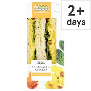 Tesco Coronation Chicken Sandwich