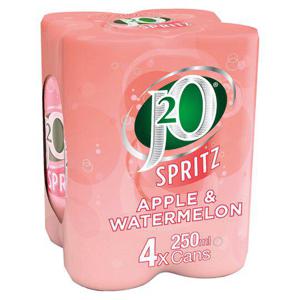 J20 Spritz Apple & Watermelon 4X250ml