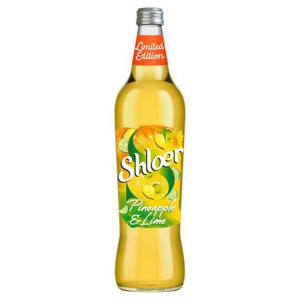 Shloer Pineapple & Lime Sparkling Fruit Drink 750Ml