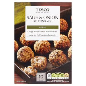 TESCO SAGE & ONION S/FING MIX 170G