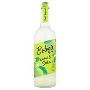 Belvoir Lime & Soda 750Ml