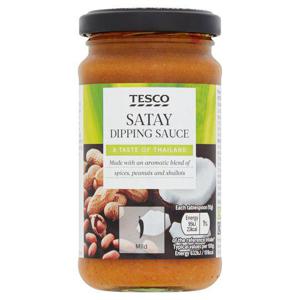 Tesco Satay Dipping Sauce 180G