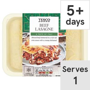 Tesco Beef Lasagne 450G