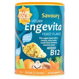 Engevita Yeast Flakes With Added Vitamin B12 125G