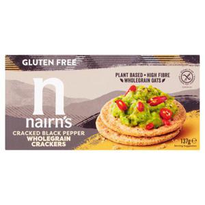 Nairns Gluten Free Pepper Crackers 137G