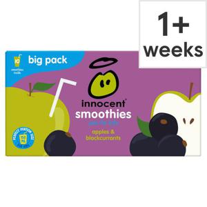 Innocent Kids Smoothie Apple & Blackcurrant 10X150ml