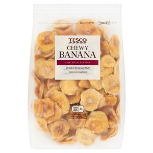 Tesco Chewy Banana 300G