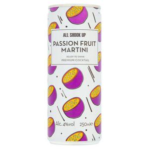 All Shook Up Passion Fruit Martini 250Ml