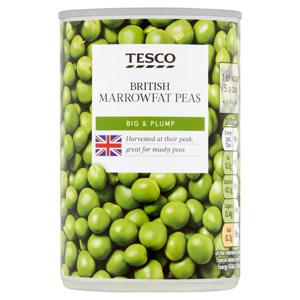 Tesco BRT M/FAT Peas 300g