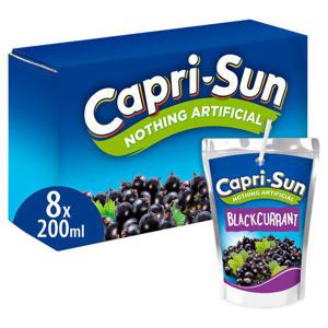 Capri Sun Blackcurrant Juice Drink 8 X 200Ml