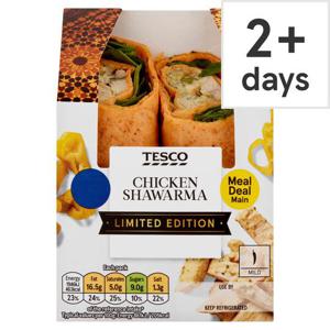 Tesco Chicken Shawarma Wrap