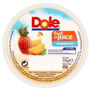 Dole Pineapple In Juice 113G