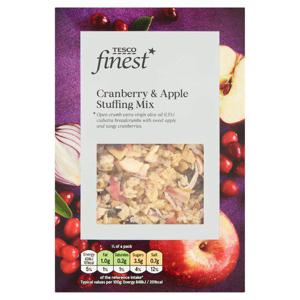 Tesco Finest Apple & Cranberry Stuffing Mix 130G