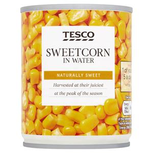 Tesco Naturally SWT S/CORN 200g