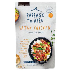 Passage To Asia Satay Chicken Stir Fry Sauce 200G