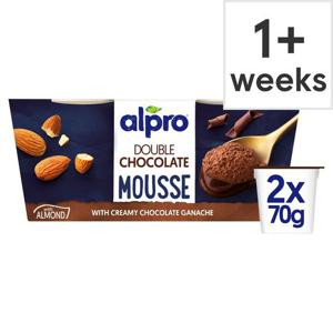 Alpro Double Choc Mousse Dessert 2X70g