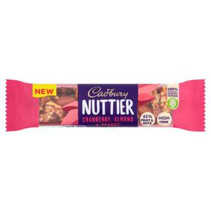 Cadbury Nuttier Almond & Cranberry Bar 40G