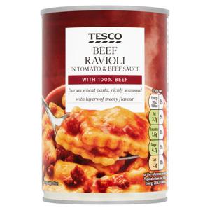 Tesco Beef RAV In TOMT & MNCD Beef Sauce 400g