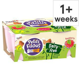 Petits Filous Dairy Free Raspberry 4X95g