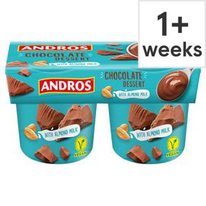 Andros Chocolate Dessert With Almond Milk 2 X 120G