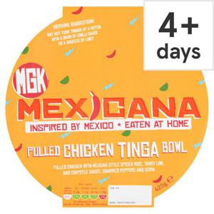 Mgk Pulled Chicken Tinga Bowl 420G