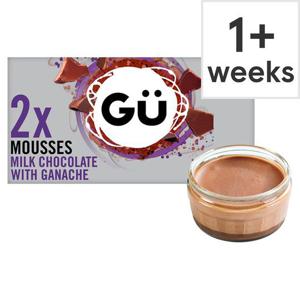 Gu Milk Chocolate Mousse & Ganache 2X70g