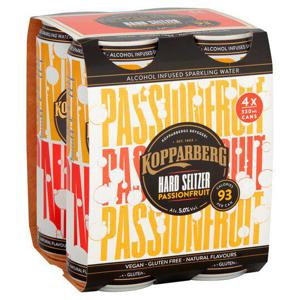 Kopparberg Hard Seltzer Passion Fruit 4 X 330Ml