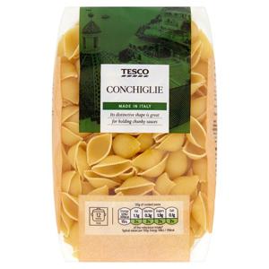 TESCO CONCHIGLIE PASTA SHELLS 500G