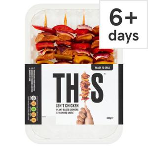 This Isn't Chicken Plant-Based Sticky Bbq Skewers 320G