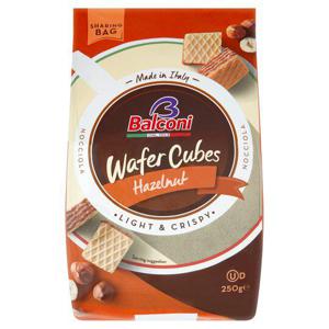 Balconi Wafer Hazelnut Cubes 250G