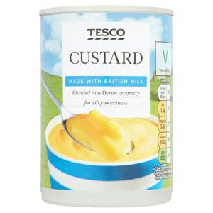 TESCO READY TO SERVE CUSTARD 400g