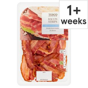 Tesco Ready To Eat Bacon Strips 60G