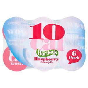 Hartleys 10 Cal Raspberry Jelly 6X175g