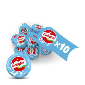 Mini Babybel Light Cheese Snacks 10 X 20G 200G