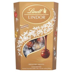 Lindt Lindor Assorted Chocolate Truffle Carton 337G