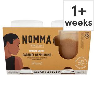 Nomma Italian Caramel Cappuccino Desserts 2 X 75G