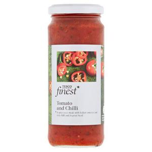 Tesco Finest Tomato & Chilli Pasta Sauce 340G