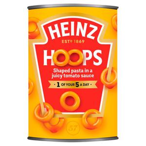 HEINZ SPAGHETTI HOOPS IN TOMATO SAUCE 400G