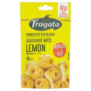 Fragata Snack 'N Green Olives With Pinch Of Lemon 70G