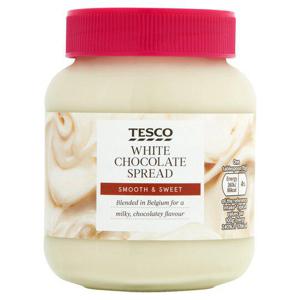 Tesco White Chocolate Spread 400G