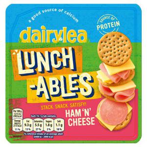 Dairylea Lunchables Ham & Cheese 74.1G