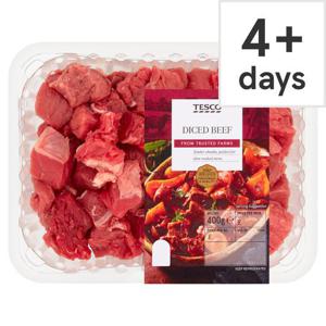 Tesco Diced Beef 400G