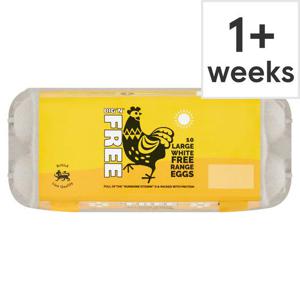 Big & Free Large White Free Range Eggs 10 Pack