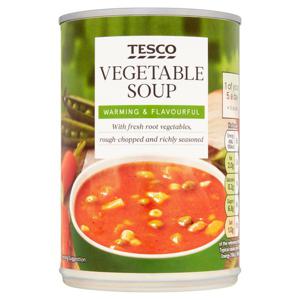 TESCO VEGETABLE SOUP 400G