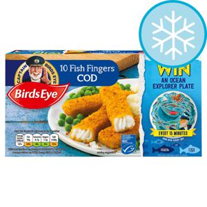 Birds Eye Cod Fish Fingers 10 pk 280g